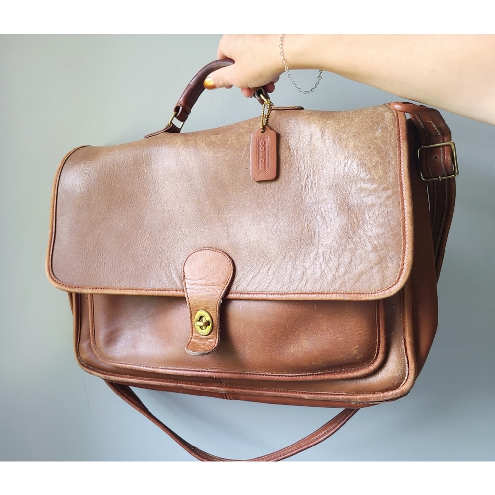 Coach Metro Portfolio Vintage Briefcase